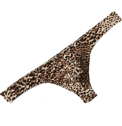 MuscleMate Hot Men's Leopard Print Thong G.